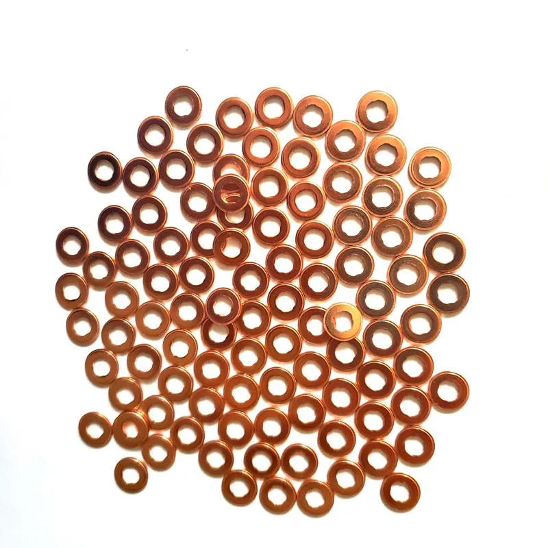 New COMMON RAIL Injector Shim Model F00J02175 F00VC17502 F00VC17503 F00VC17504 F00VC17505 F00VC17506 Injector Copper Washers