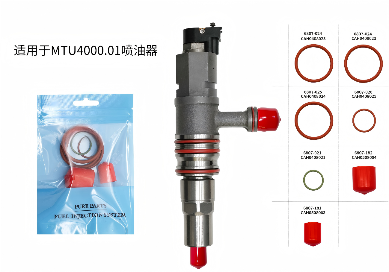 BOLHOTE Injector Repair Kit for MTU 4000.01 Engines (OE X524075000)